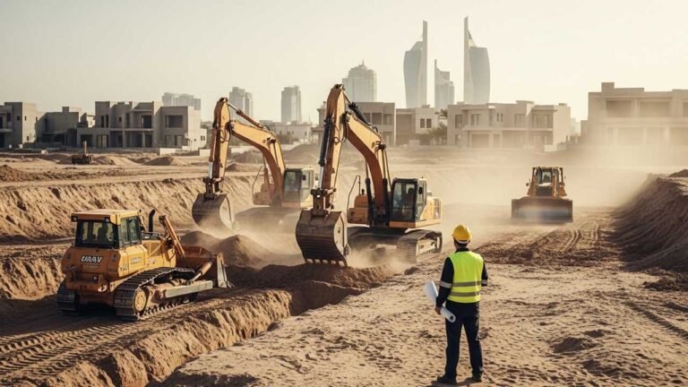 Excavation Works for Construction: The Foundation of Strength for Building Your Home in Kuwait