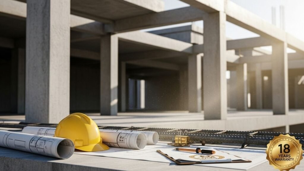 بناء فيلا هيكل أسود Structural Shell Villa