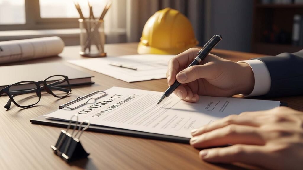 كيف تقرأ عقد المقاول قبل توقيعه How to Read the Contractor's Contract Before Signing