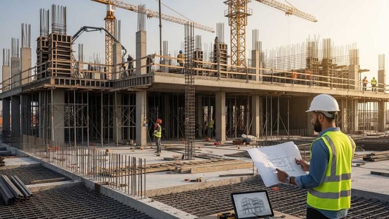 Black Structure Construction in Kuwait | ALoda Certified Contracting Company