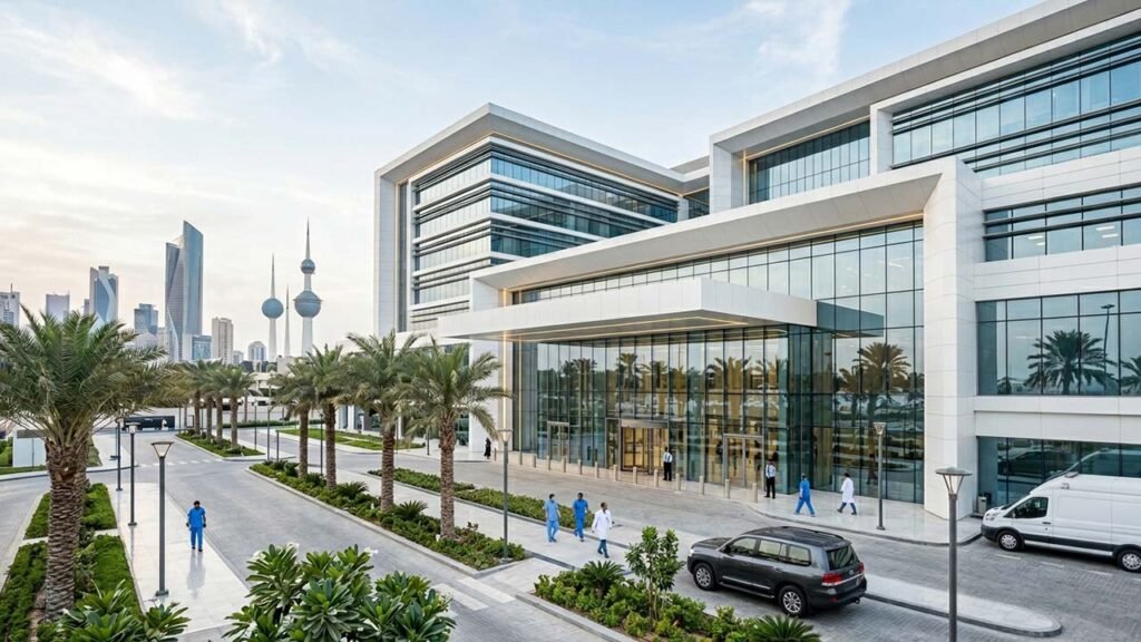 Building hospitals in Kuwait