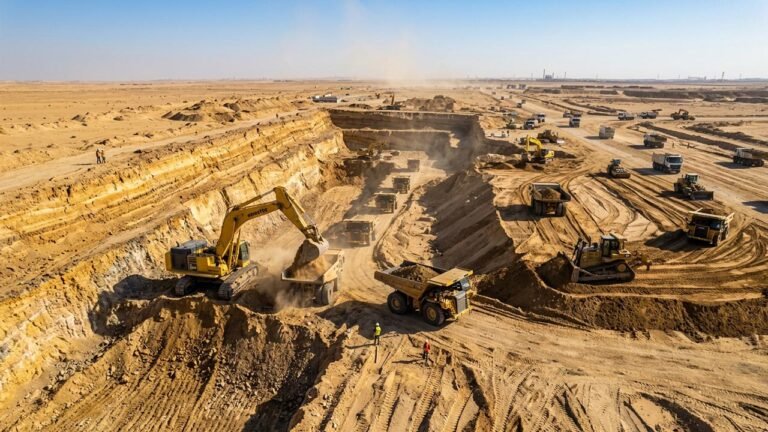 Excavation and backfilling works in Kuwait