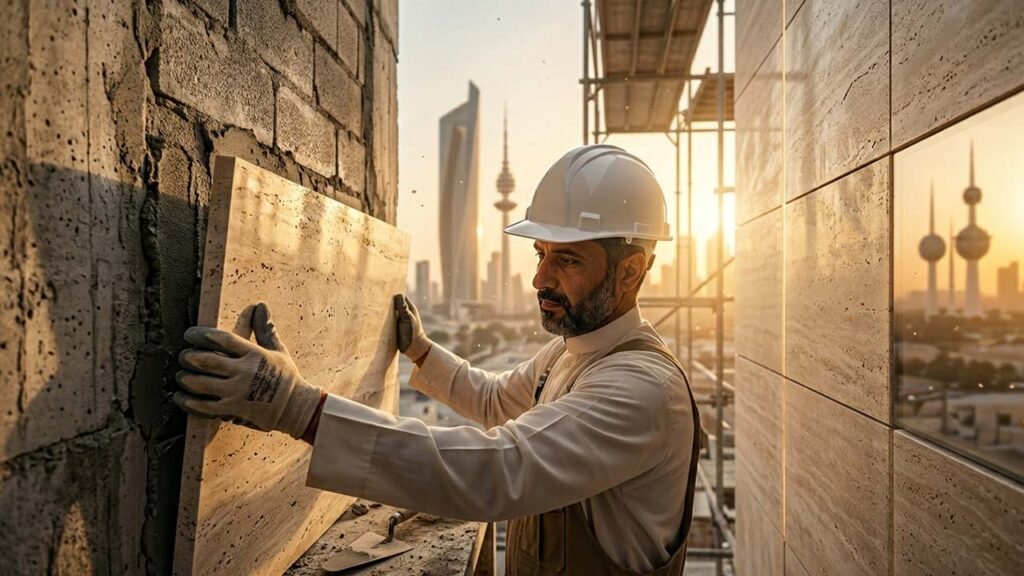 Natural Stone Facades Installation