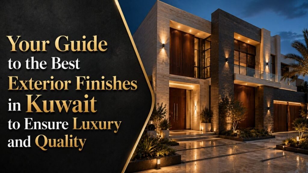 Exterior Finishes in Kuwait
