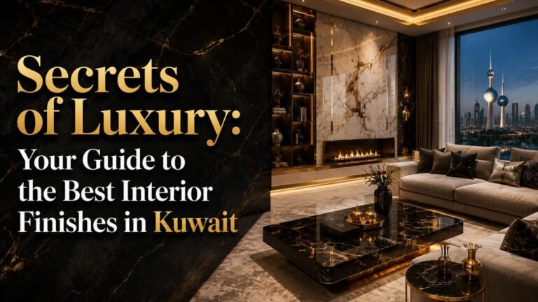 Interior Finishes in Kuwait