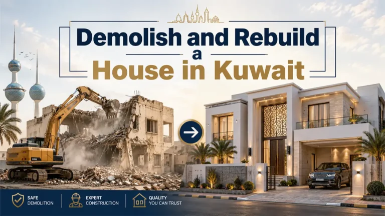 Demolish and Rebuild a House in Kuwait