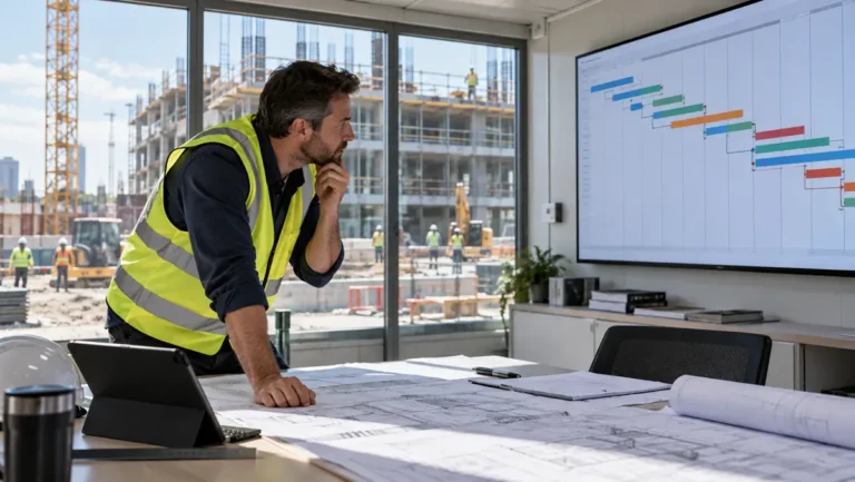 Critical path method in construction schedule planning